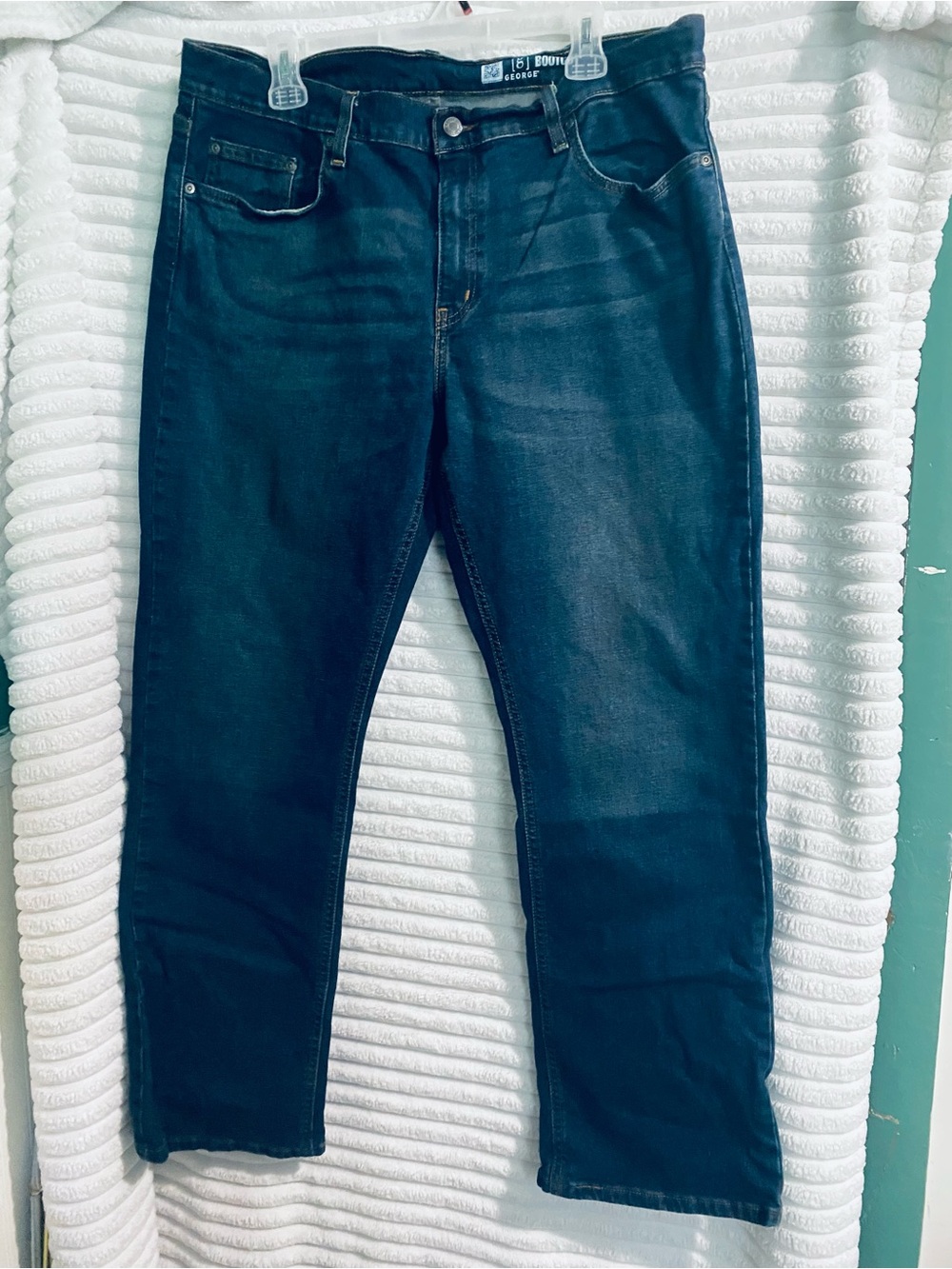 George Dark Blue Bootcut Jeans